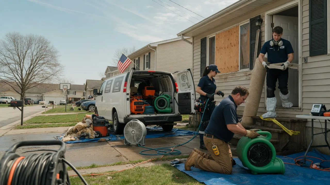 Water Damage Restoration in Dry Run, PA near me